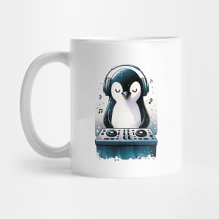 DJ Penguin Mug